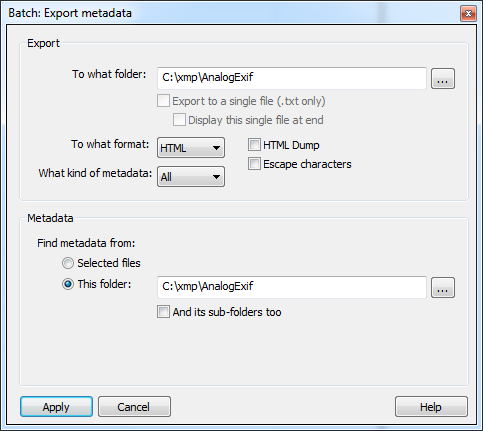 Export
