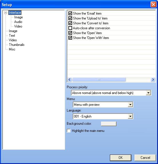 KontextViewer Setup window